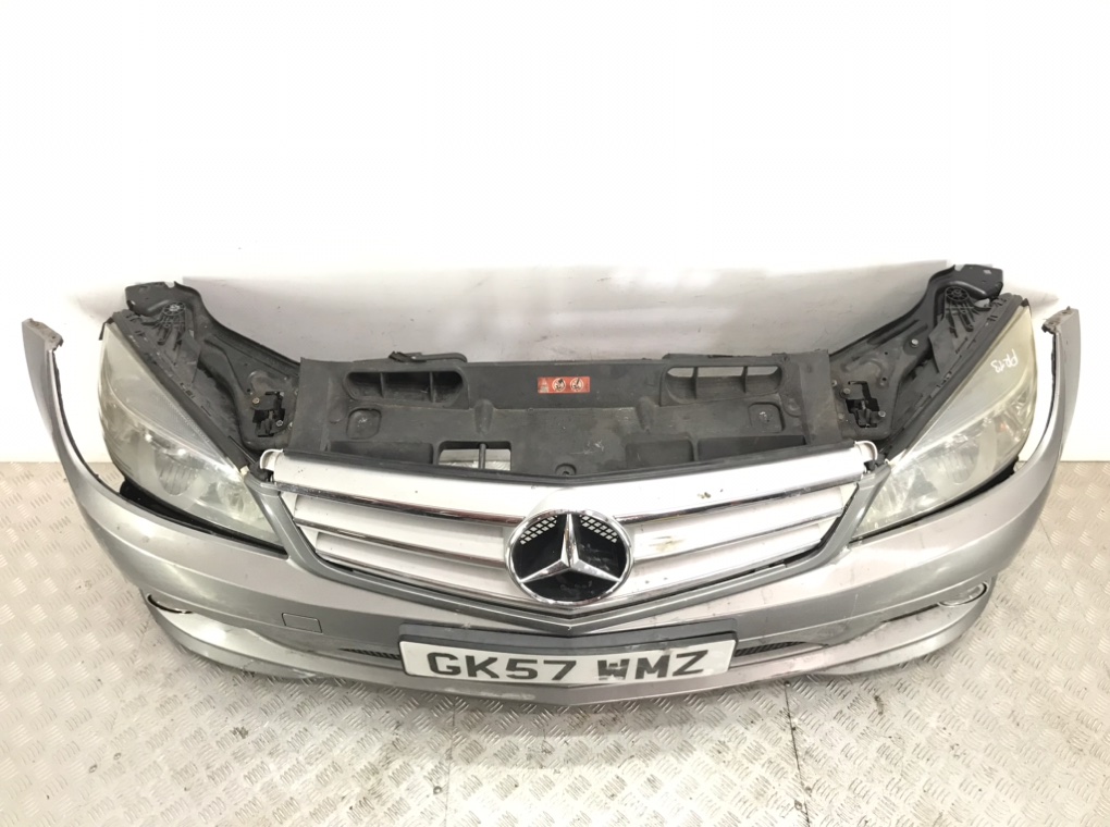 Передняя часть (ноускат) в сборе для Mercedes C W204, 2008 г. 2.2 CDi дизель б/у — фото 2