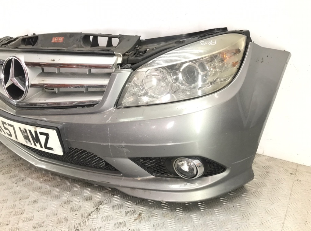 Передняя часть (ноускат) в сборе для Mercedes C W204, 2008 г. 2.2 CDi дизель б/у — фото 3