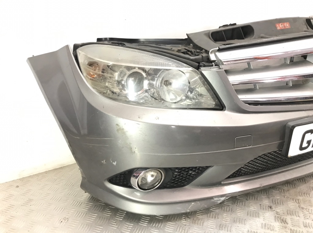 Передняя часть (ноускат) в сборе для Mercedes C W204, 2008 г. 2.2 CDi дизель б/у — фото 4