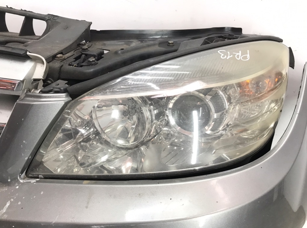 Передняя часть (ноускат) в сборе для Mercedes C W204, 2008 г. 2.2 CDi дизель б/у — фото 6