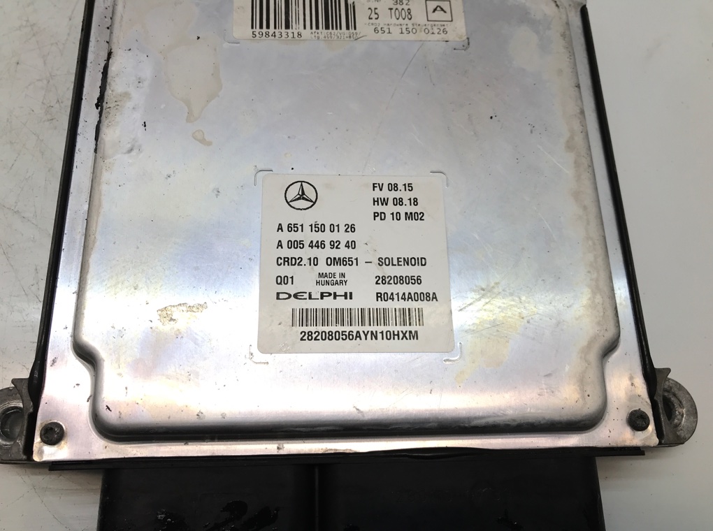 Блок управления двигателем для Mercedes C W204, 2010 г. 2.2 CDi дизель б/у — фото 5