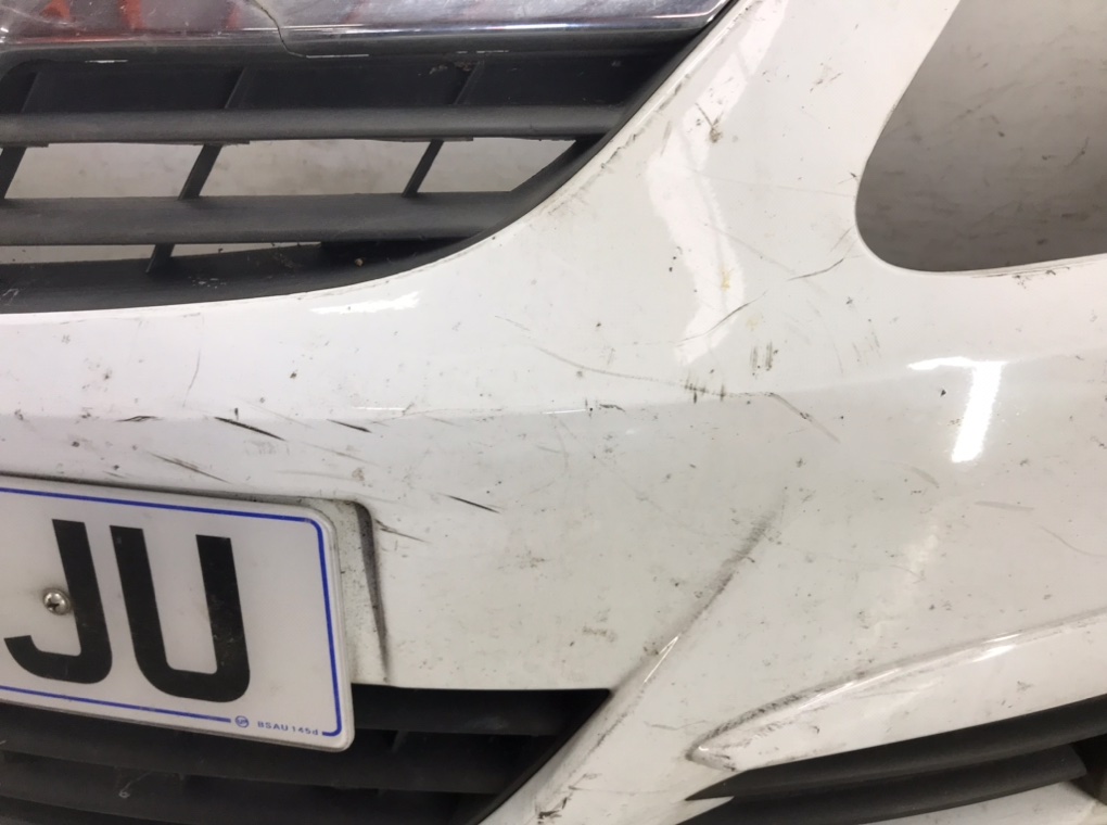 Бампер передний для Opel Corsa, 2009 г. 1.0 i бензин б/у — фото 7