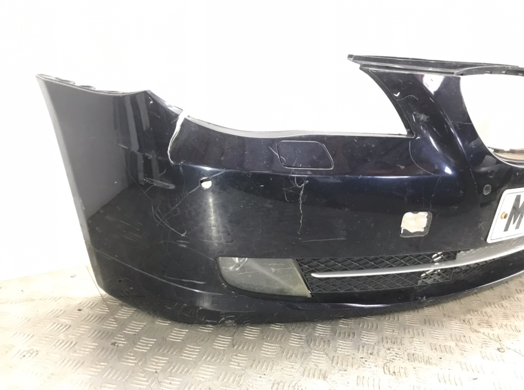 Бампер передний для BMW 5 E60/E61, 2008 г. 2.0 TD дизель б/у — фото 3