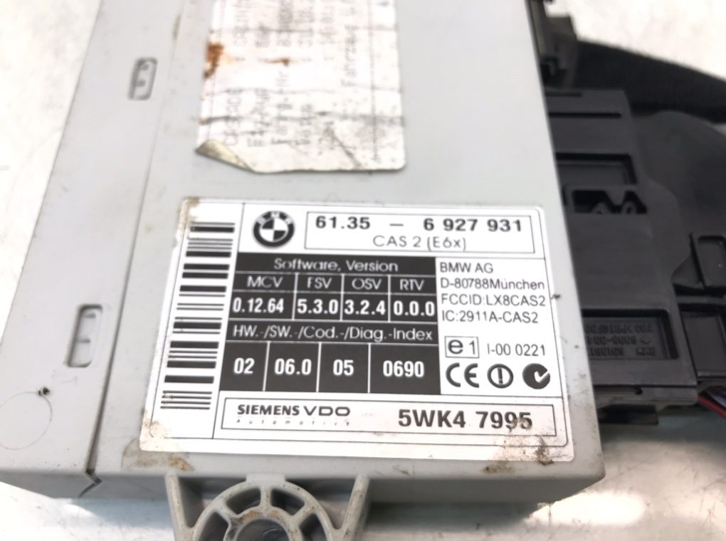 Блок комфорта для BMW 5 E60/E61, 2004 г. 2.2 i бензин б/у — фото 7