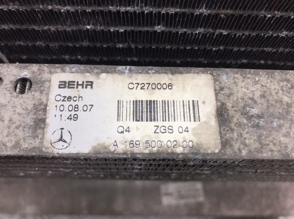 Кассета радиаторов для Mercedes B W245, 2007 г. 2.0 CDi дизель б/у — фото 9
