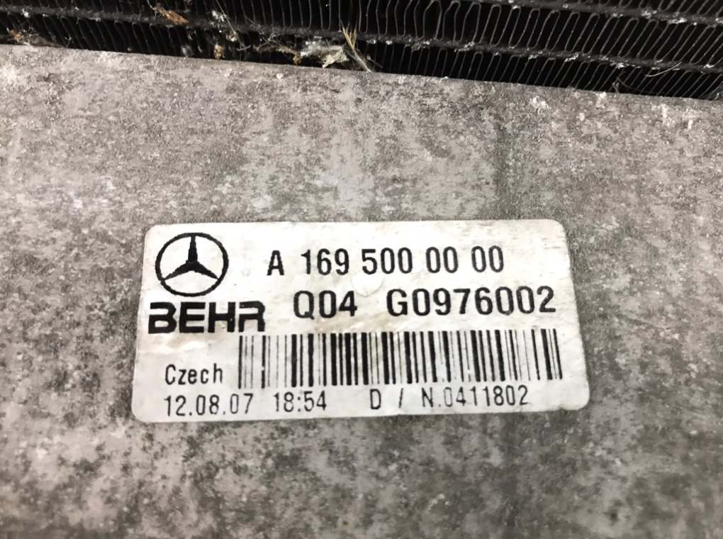 Кассета радиаторов для Mercedes B W245, 2007 г. 2.0 CDi дизель б/у — фото 10