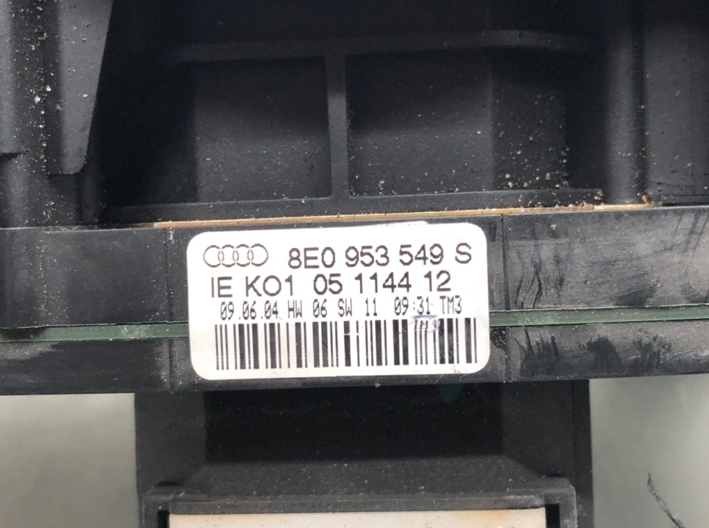 Переключатель подрулевой (стрекоза) для Audi A4, 2004 г. 1.9 TDi дизель б/у — фото 6