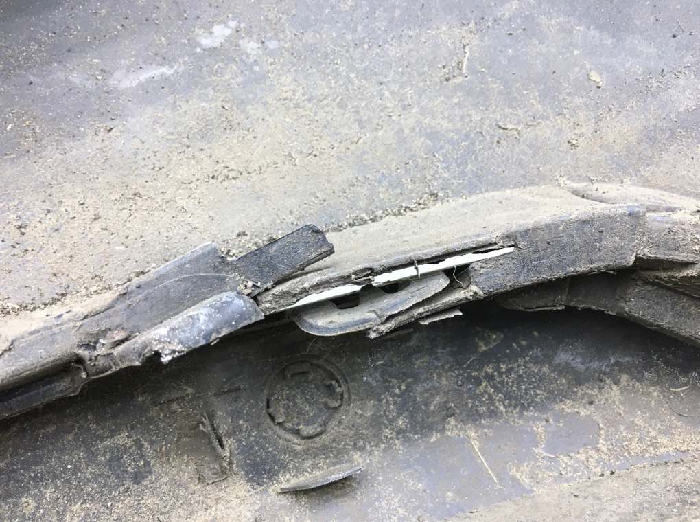 Бампер задний для Citroen C5, 2010 г. 2.0 HDi дизель б/у — фото 16
