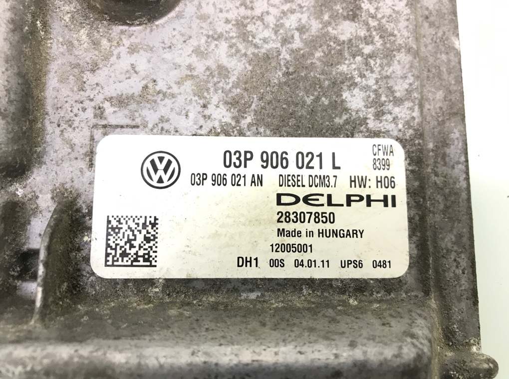 Блок управления двигателем для Skoda Fabia, 2011 г. 1.2 TDi дизель б/у — фото 6