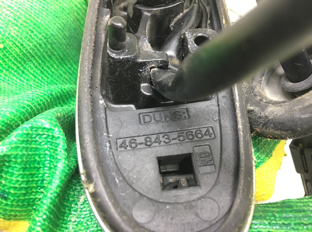 Зеркало наружное левое для Opel Corsa, 2008 г. 1.4 i бензин б/у — фото 5
