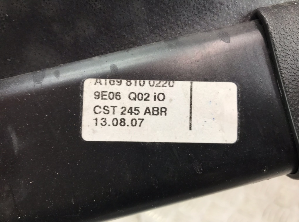 Шторка багажника для Mercedes B W245, 2007 г. 2.0 CDi дизель б/у — фото 8
