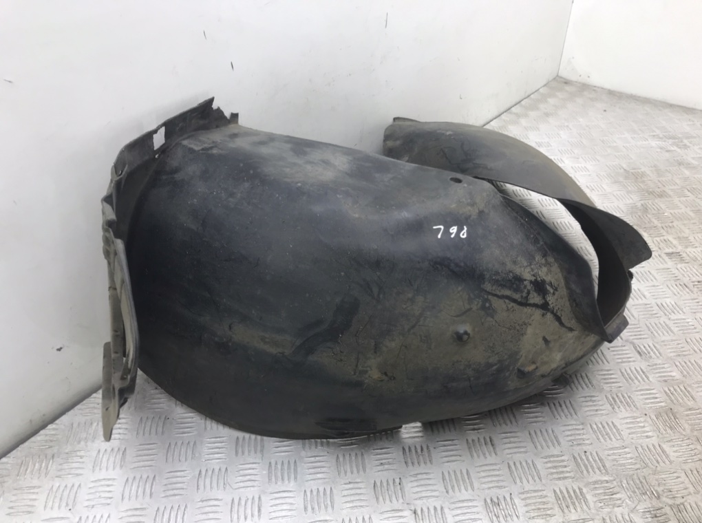 Защита арок передняя левая (подкрылок) для Peugeot 207, 2008 г. 1.6 HDi дизель б/у — фото 3