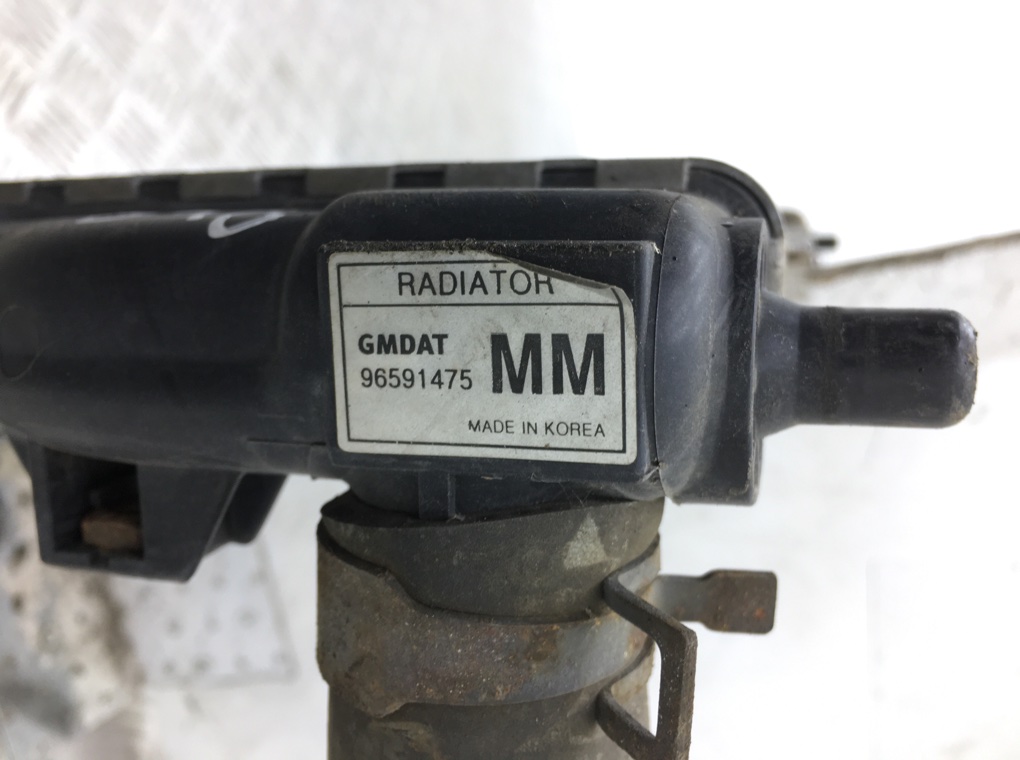 Радиатор (основной) для Chevrolet Matiz, 2006 г. 1.0 i бензин б/у — фото 6