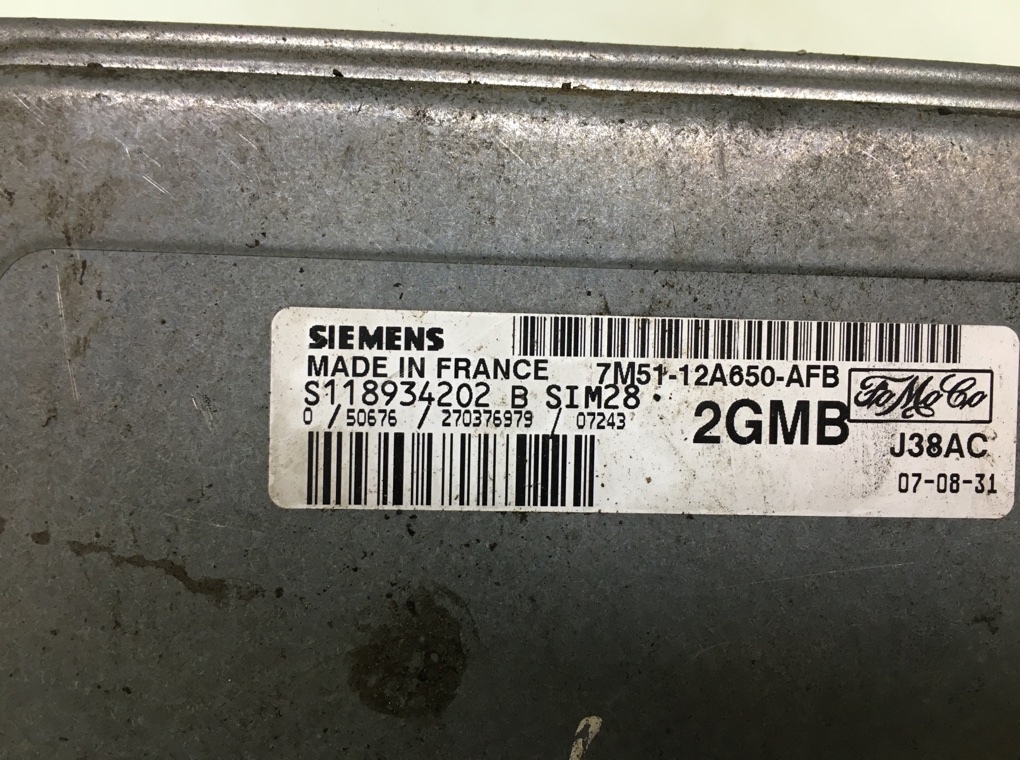 Блок управления двигателем для Ford C-Max, 2007 г. 1.6 i бензин б/у — фото 5