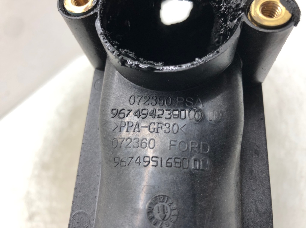 Патрубок интеркулера для Citroen C3 Picasso, 2011 г. 1.6 HDi дизель б/у — фото 5