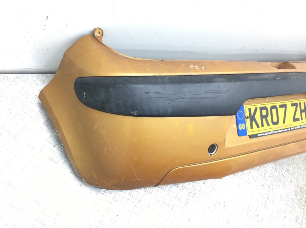 Бампер задний для Peugeot 1007, 2007 г. 1.4 i бензин б/у — фото 3