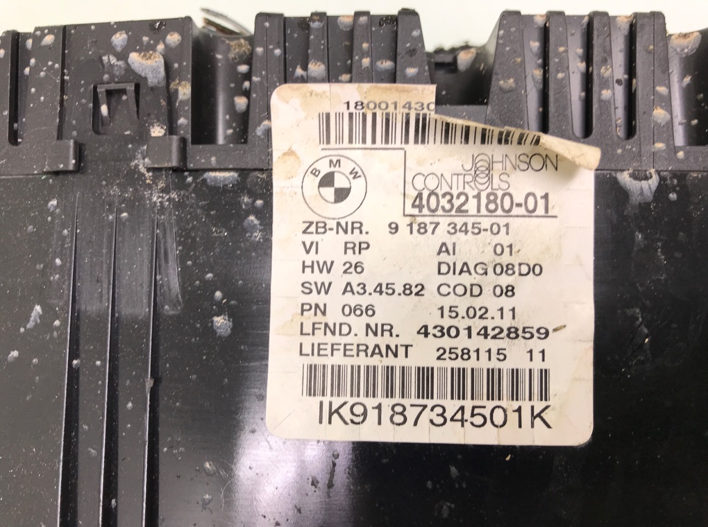 Щиток приборов (приборная панель) для BMW 3 E90/E91/E92/E93, 2011 г. 2.0 TD дизель б/у — фото 5