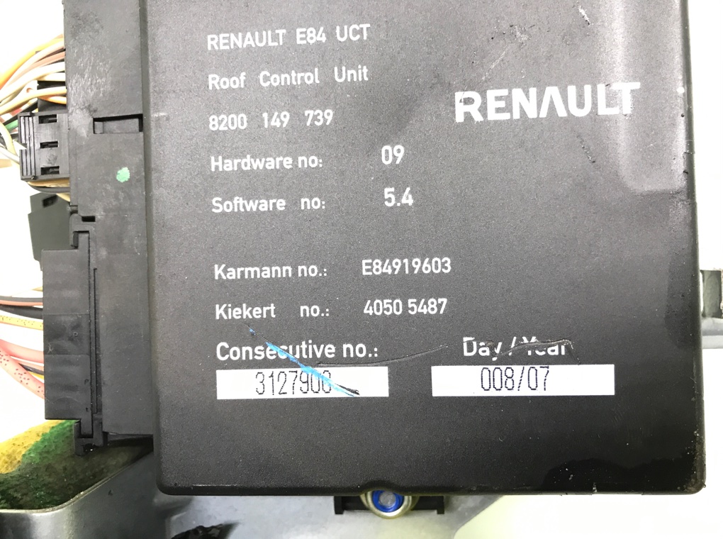 Насос гидравлический подъема крыши для Renault Megane, 2007 г. 1.9 DCi дизель б/у — фото 5