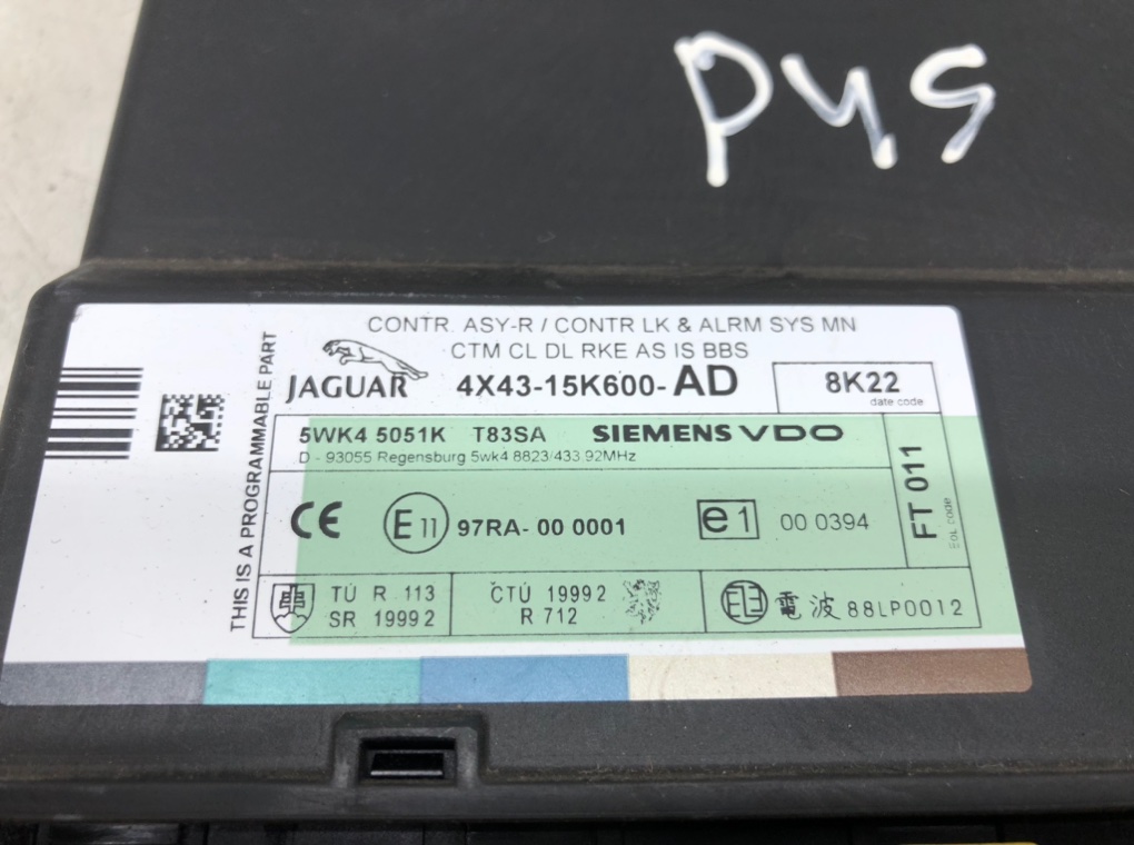 Блок комфорта для Jaguar X-Type, 2009 г. 2.0 TDCi дизель б/у — фото 7