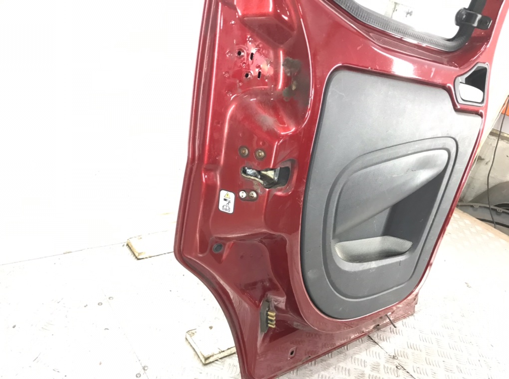Дверь сдвижная левая для Fiat Qubo, 2009 г. 1.3 JTD дизель б/у — фото 4