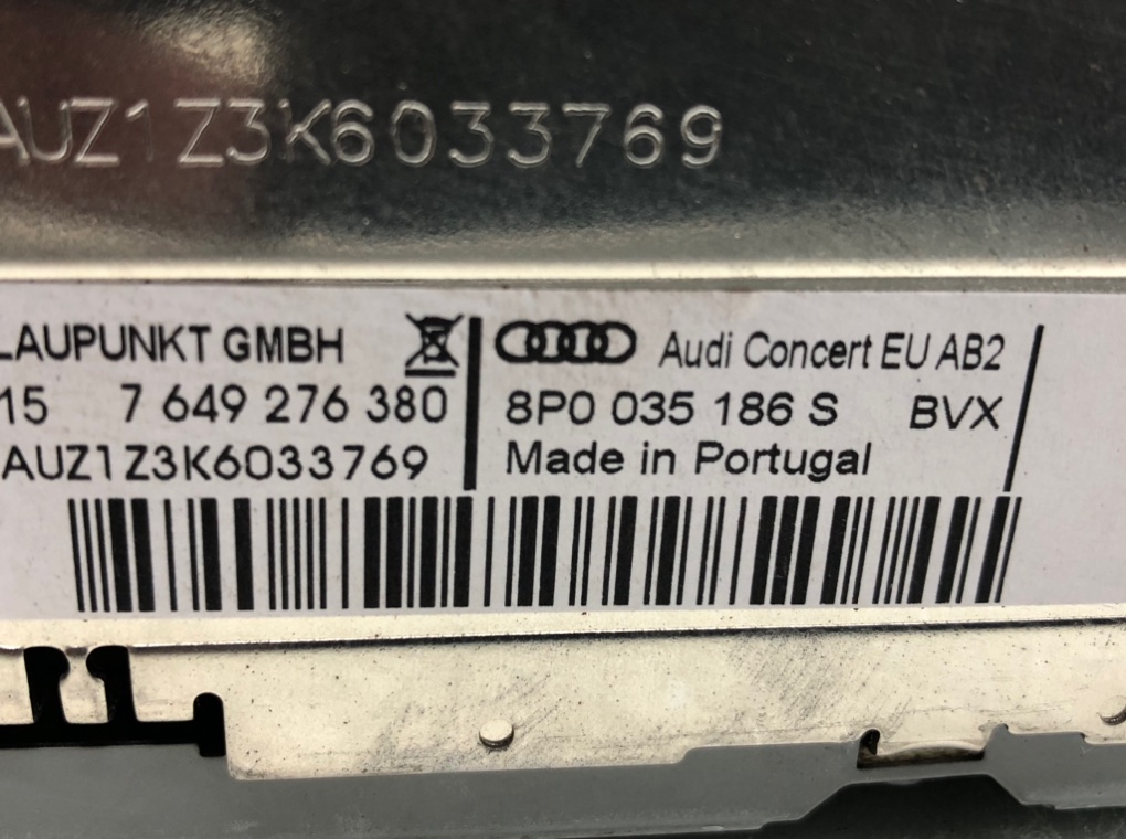 Магнитола для Audi A3, 2009 г. 2.0 TFSI бензин б/у — фото 7