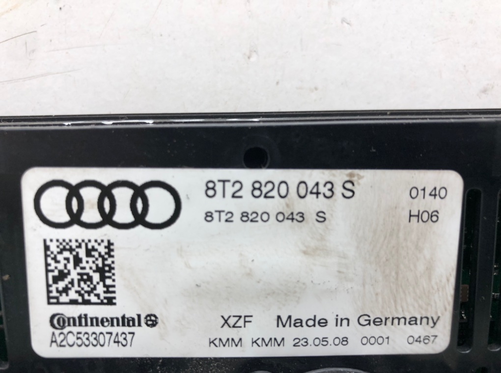 Блок управления печки/климат-контроля для Audi A4, 2008 г. 2.0 TDi дизель б/у — фото 5