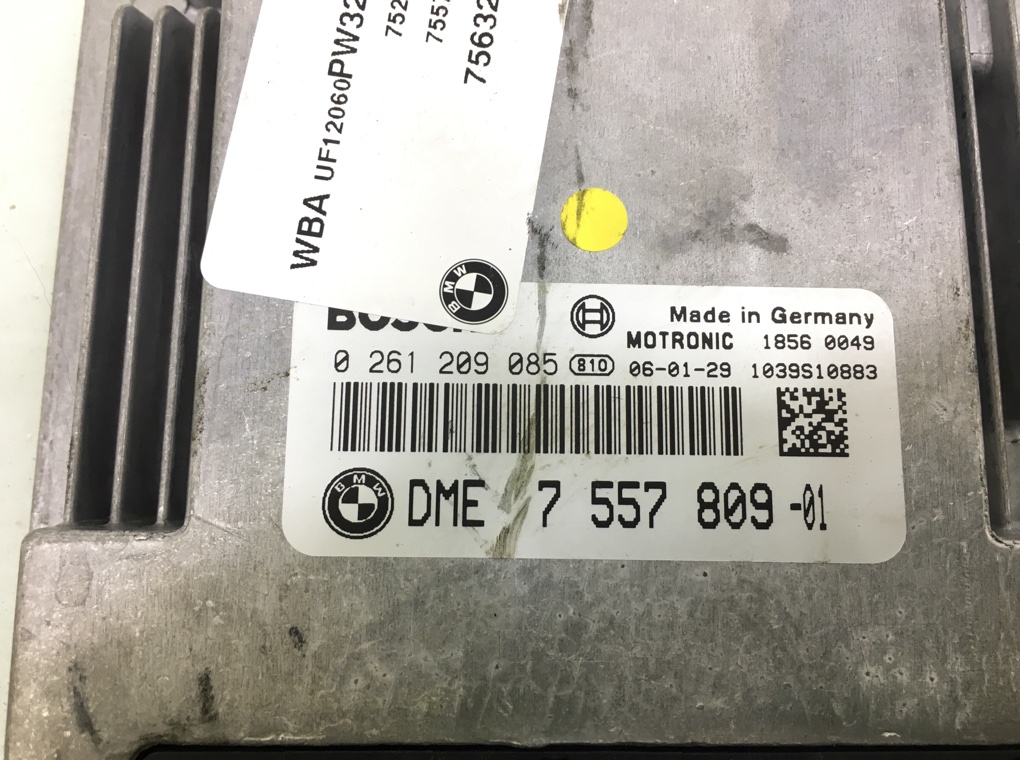 Блок управления двигателем для BMW 1 E87/E81/E82/E88, 2006 г. 1.6 i бензин б/у — фото 6