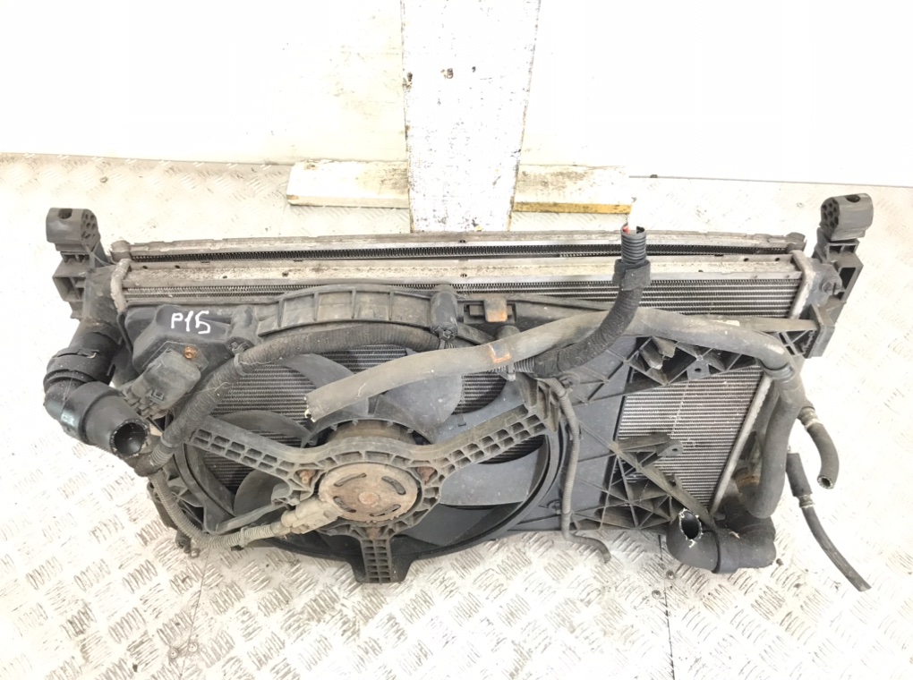 Кассета радиаторов для Opel Corsa, 2009 г. 1.3 CDTi дизель б/у — фото 2