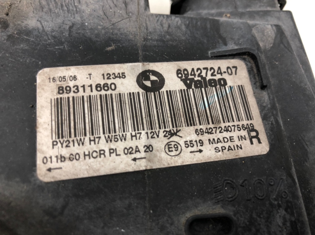 Фара правая для BMW 3 E90/E91/E92/E93, 2006 г. 2.0 i бензин б/у — фото 6