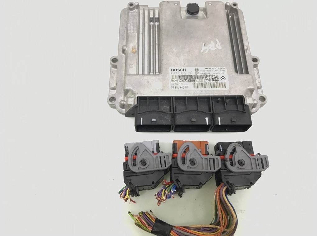 Блок управления двигателем для Citroen C5, 2009 г. 2.2 HDi дизель б/у
