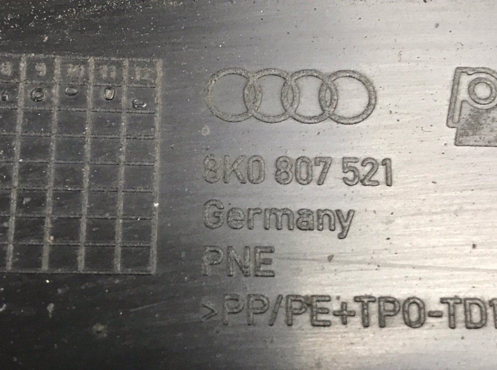 Бампер задний для Audi A4, 2008 г. 2.0 TDi дизель б/у — фото 9