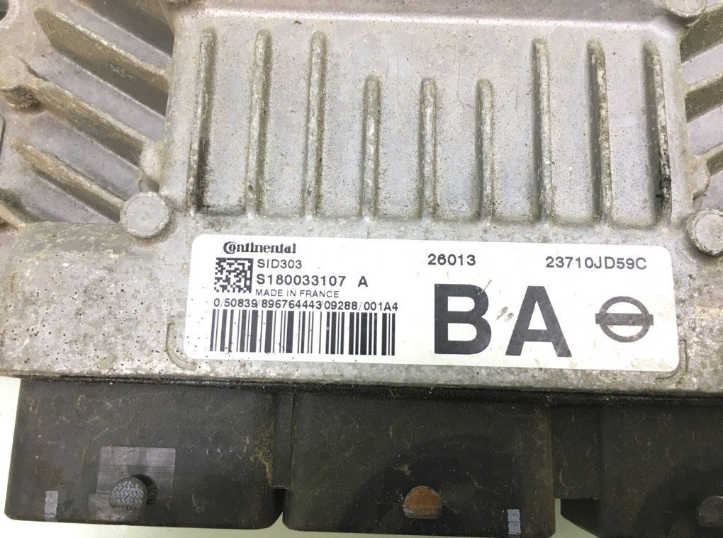 Блок управления двигателем для Nissan Qashqai, 2009 г. 1.5 DCi дизель б/у — фото 6