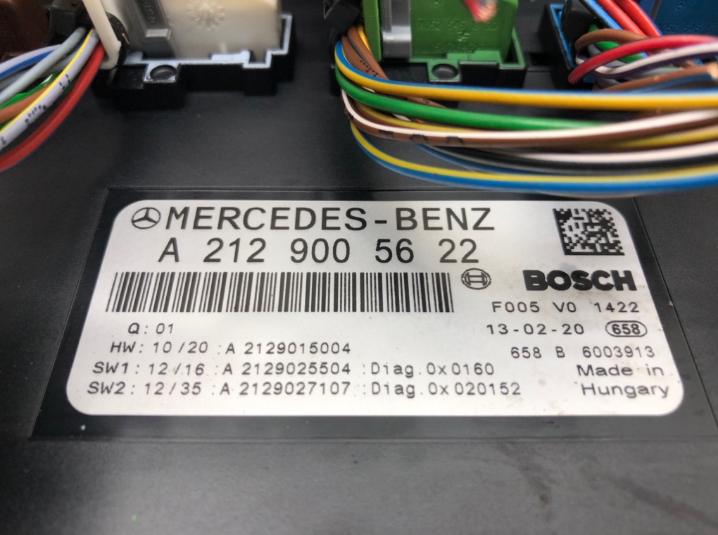 Блок предохранителей для Mercedes C W204, 2013 г. 2.2 CDi дизель б/у — фото 7