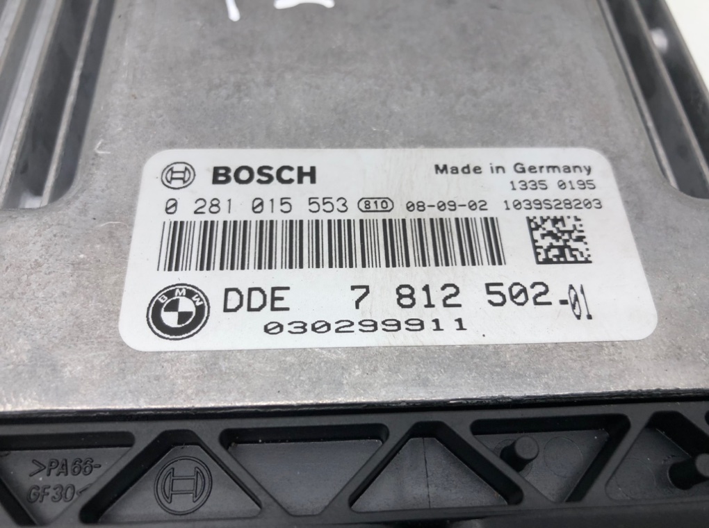 Блок управления двигателем для BMW 1 E87/E81/E82/E88, 2008 г. 2.0D дизель б/у — фото 5