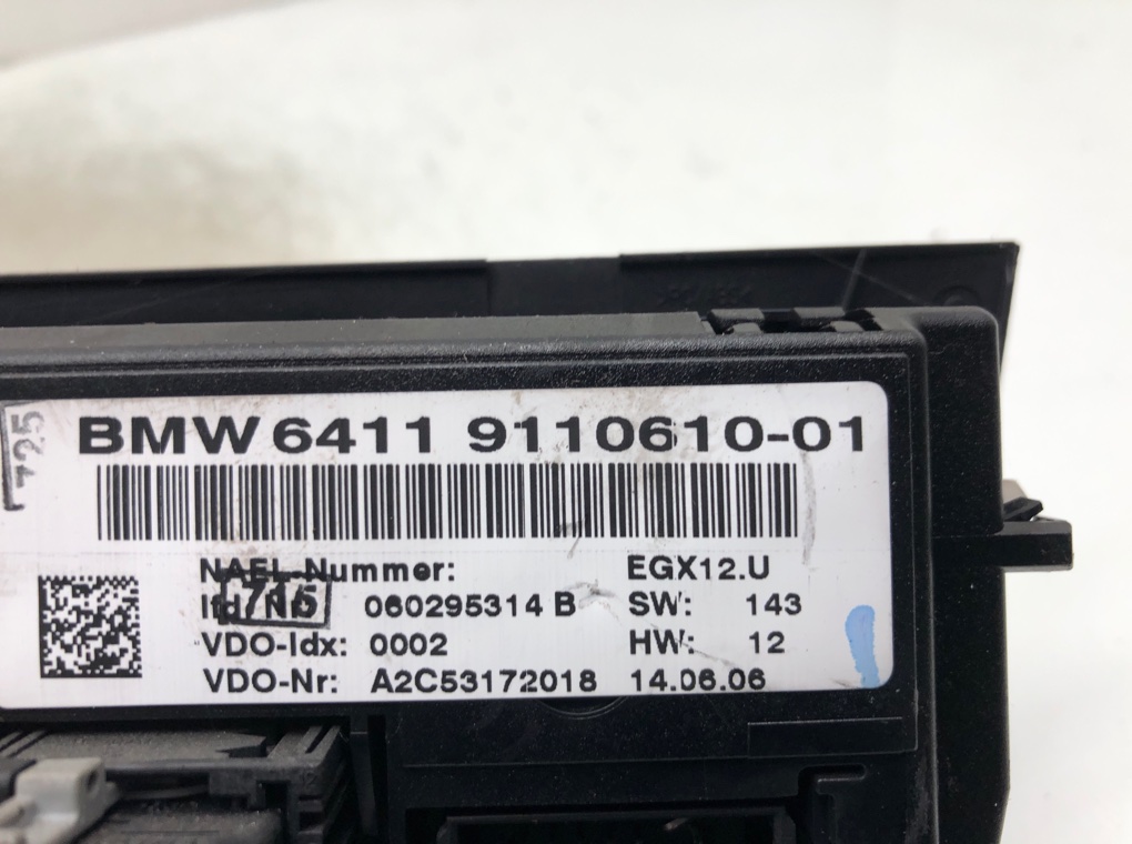 Блок управления печки/климат-контроля для BMW 3 E90/E91/E92/E93, 2006 г. 2.0 TD дизель б/у — фото 5