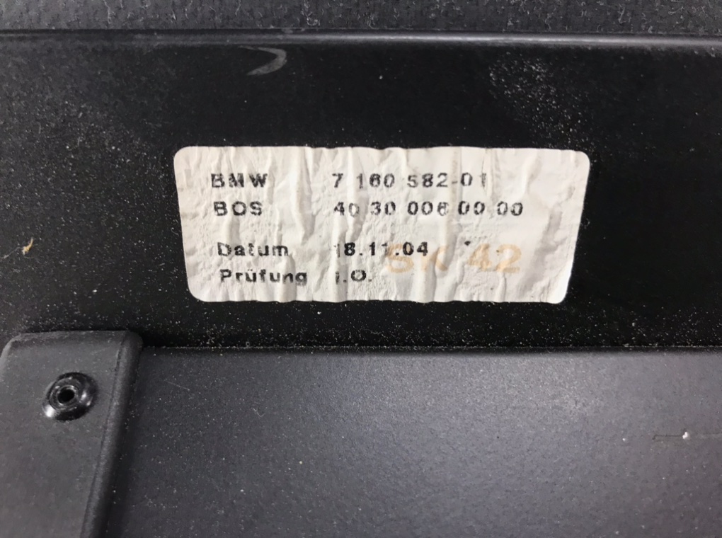 Шторка багажника для BMW 3 E46, 2004 г. 2.0 TD дизель б/у — фото 5