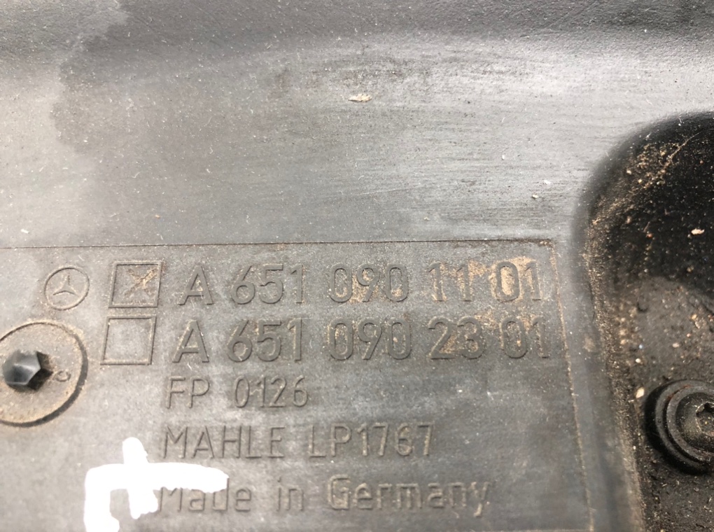 Корпус воздушного фильтра для Mercedes C W204, 2013 г. 2.2 CDi дизель б/у — фото 7