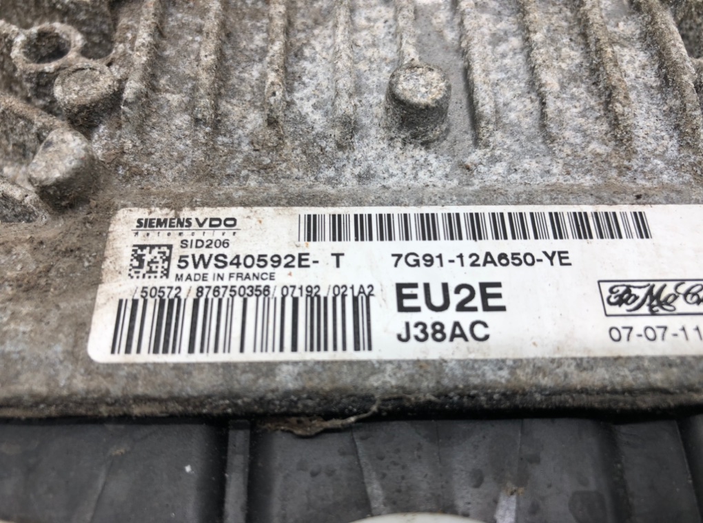 Блок управления двигателем для Ford Mondeo, 2007 г. 1.8 TDCi дизель б/у — фото 5