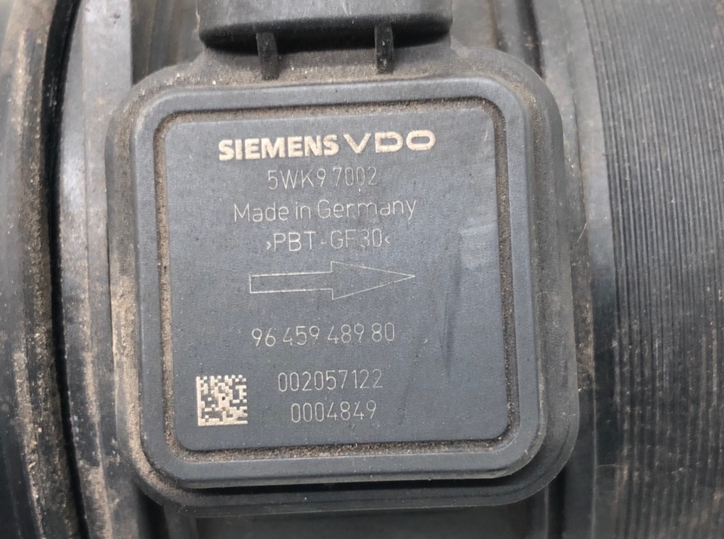 Расходомер воздуха для Volvo C30, 2007 г. 2.0 TD дизель б/у — фото 6