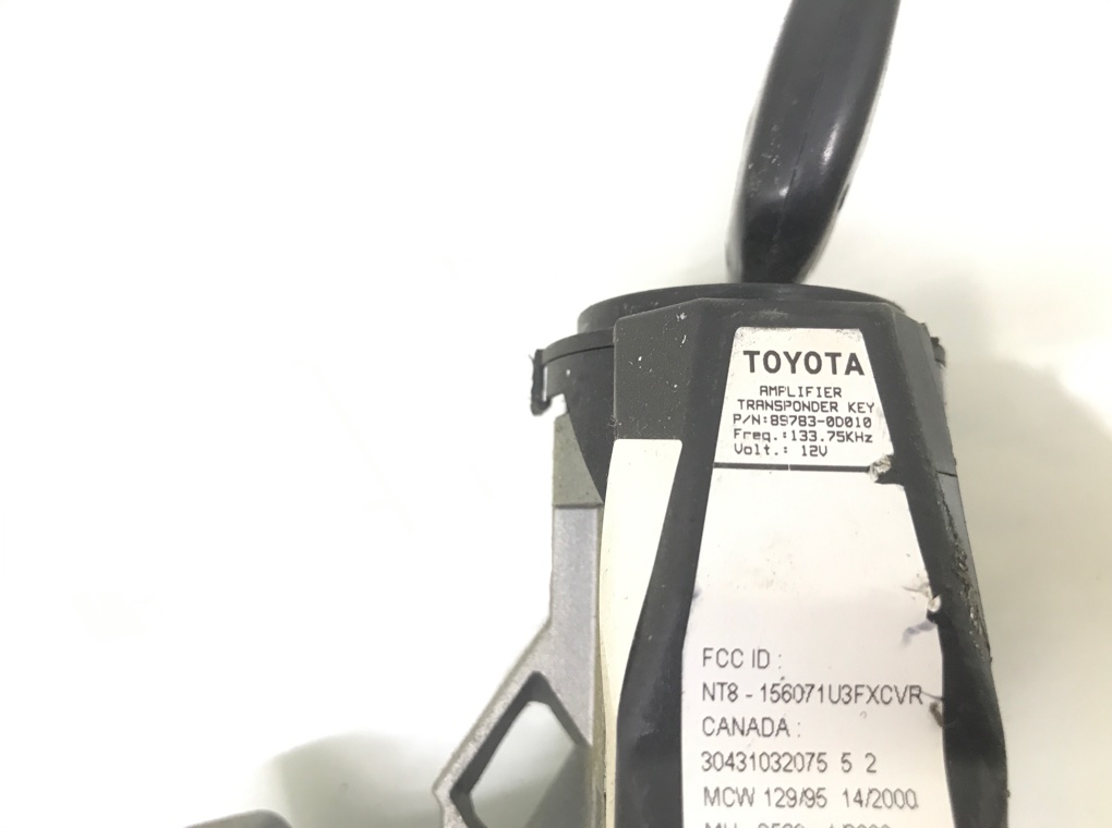 Замок зажигания для Toyota Yaris, 2001 г. 1.0 i бензин б/у — фото 5