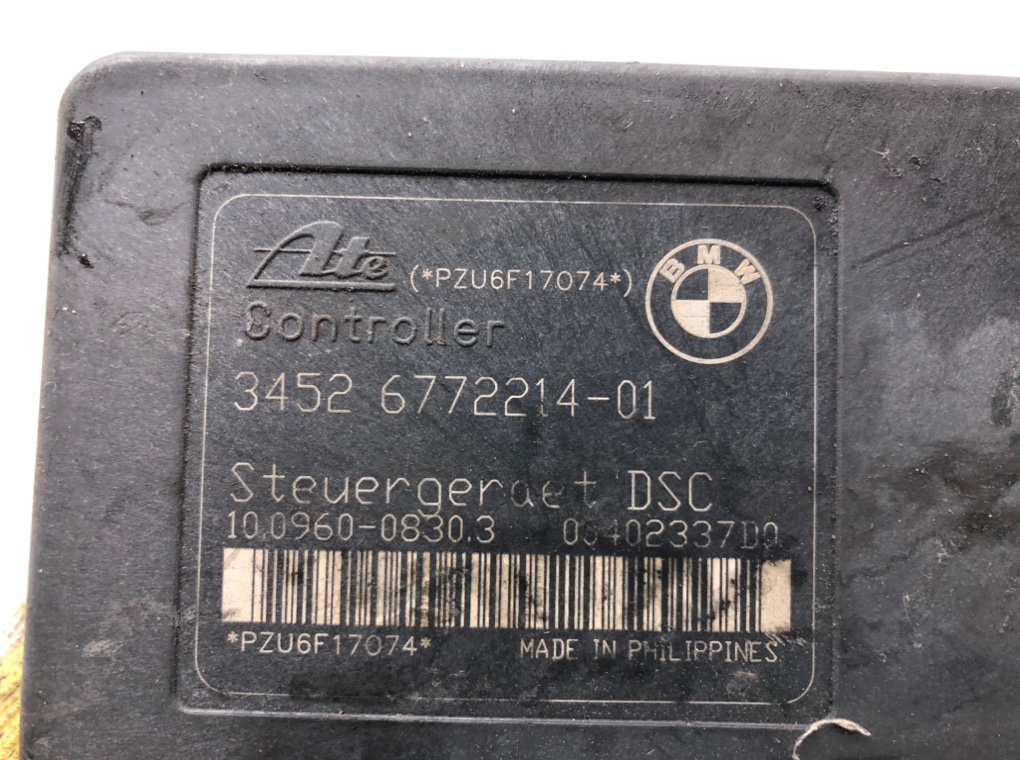Блок ABS для BMW 3 E90/E91/E92/E93, 2006 г. 2.0 TD дизель б/у — фото 7