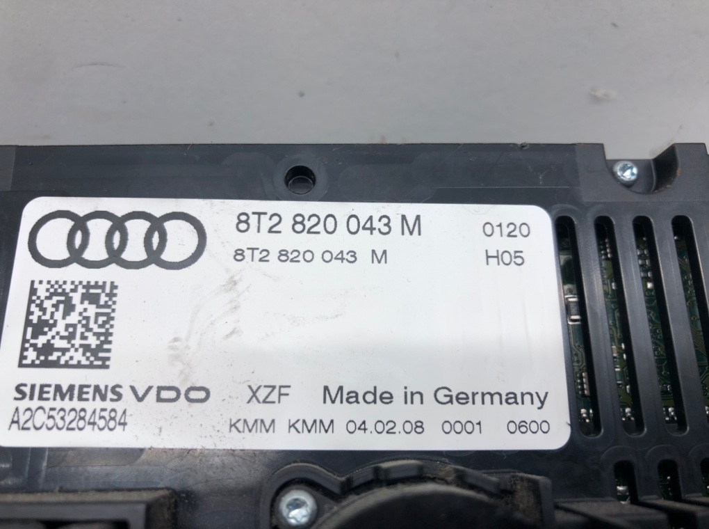 Блок управления печки/климат-контроля для Audi A4, 2008 г. 1.8 TFSI бензин б/у — фото 5
