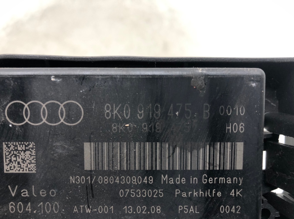 Блок управления парктрониками для Audi A4, 2008 г. 1.8 TFSI бензин б/у — фото 5