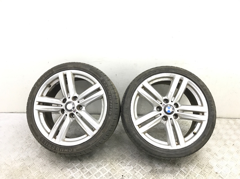 Диски литые R18 для BMW 1 (7.5Jx18 5x120 ET45 DIA72.6) б/у — 2 шт.