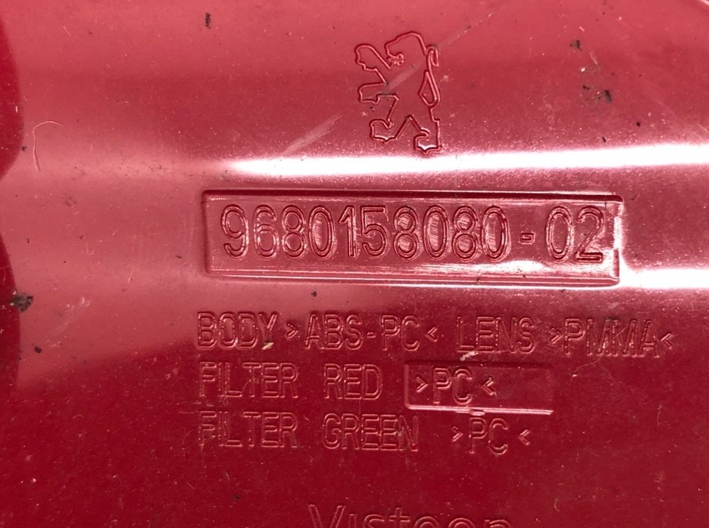 Фонарь задний левый для Peugeot 207, 2008 г. 1.4 i бензин б/у — фото 7