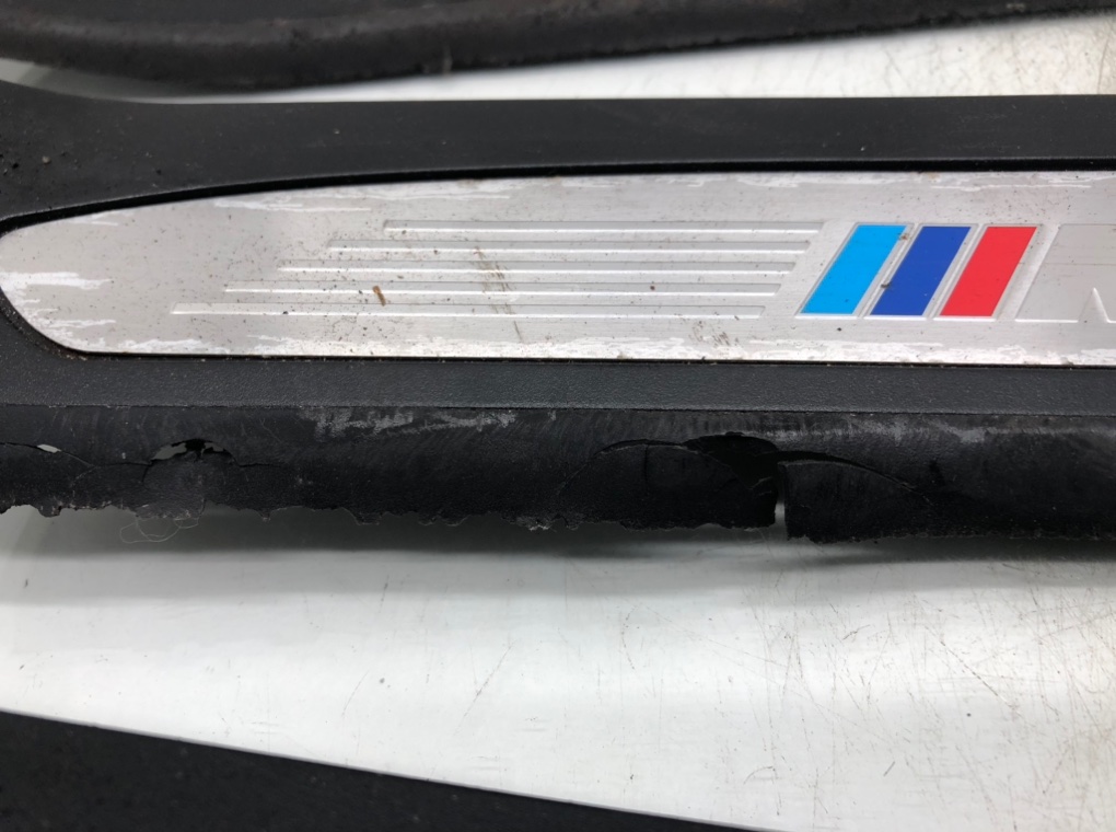 Накладка на порог для BMW 5 E60/E61, 2005 г. 2.0 TD дизель б/у — фото 6