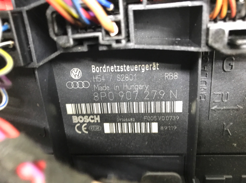 Блок комфорта для Audi A3, 2009 г. 2.0 TDi дизель б/у — фото 6