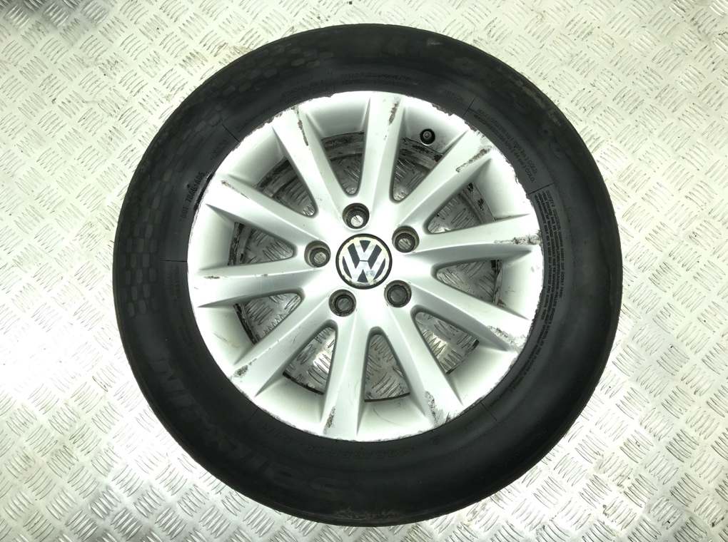 Диски литые R15 для Volkswagen Golf 5 (6.5Jx15 5x112 ET50 DIA57.1) б/у — 4 шт. — фото 5