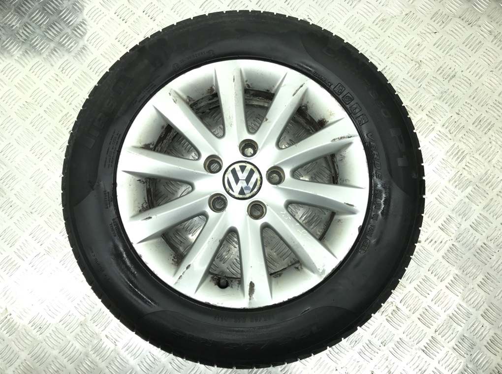 Диски литые R15 для Volkswagen Golf 5 (6.5Jx15 5x112 ET50 DIA57.1) б/у — 4 шт. — фото 3