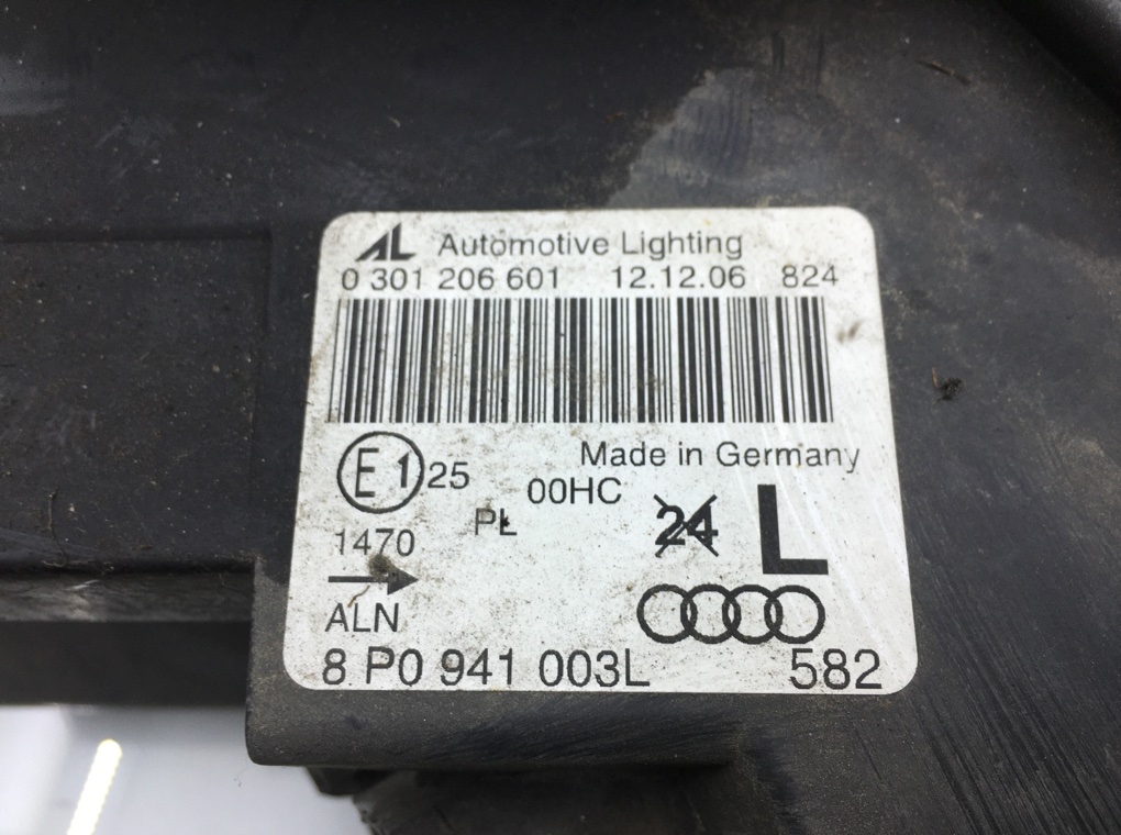 Фара левая для Audi A3, 2007 г. 2.0 TFSI бензин б/у — фото 6